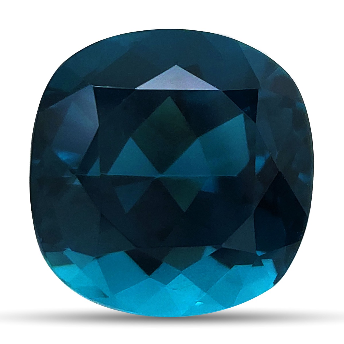 Natural Blue Indicolite Tourmaline 5.50 Ct Heart Shape Gems Pair Certified DB19 