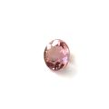 Natural Imperial Topaz pinkish-orange color round shape 0.60 carats