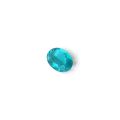 Natural Brazil Paraiba Blue Tourmaline Greenish blue color oval shape 0.76 carats with GIA Report