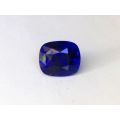 Natural Heated Sri Lankan Blue Sapphire royal blue color cushion shape 13.51 carats with GRS Report