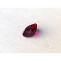 Natural Unheated Mozambique Ruby red color cushion shape 1.09 carats with GIA Report