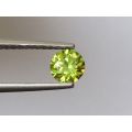 Natural Russian Demantoid Garnet with 'horse tail' inclusions 1.09 carats