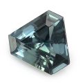 Natural Unheated Hexagonal Teal Green-Blue Sapphire 1.17 carats with GIA Report