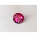 Natural Pink Tourmaline pink color round shape 1.38 carats
