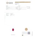 Natural Ruby 1.55 carats with GIA Report