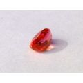 Natural Heated Red-Orange Sapphire 1.61 carats 