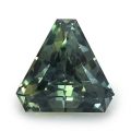Natural Unheated Hexagonal Teal Blue-Green Sapphire 1.67 carats with GIA Report