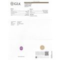 Natural Unheated Purple Sapphire 1.69 carats with GIA Report