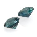 Natural Green Blue Sapphire Pair 1.88 carats