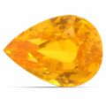 Natural Heated Yellow-Orange Sapphire 2.63 carats 