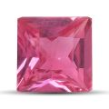 Natural Heated Pink Sapphire pink color princess cut 1.59 carats