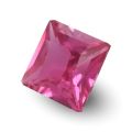Natural Heated Pink Sapphire pink color princess cut 1.59 carats