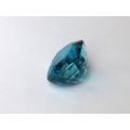 Natural Zircon blue color cushion shape 26.88 carats