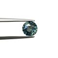Natural Unheated Teal Greenish Blue Sapphire round shape 2.03 carats with GIA Report