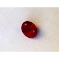 Natural Heated Burma Ruby Red color oval shape 2.04 carats with AGL Report