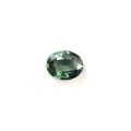Natural Unheated Teal Bluish Green Sapphire oval shape 2.22 carats with GIA Report