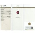 Natural Heated Pink Sapphire pink color oval shape 2.63 carats with GIA Report