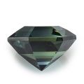Natural Unheated Hexagonal Teal Greenish Blue Sapphire 2.65 carats with GIA Report