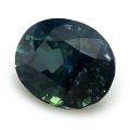 Natural Teal Greenish Blue Sapphire 2.76 carats with GIA Report