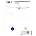 Natural Blue Sapphire 3.00 carats with GIA Report
