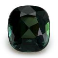 Natural Unheated Teal Greenish Blue Sapphire cushion shape 3.02 carats with GIA Report