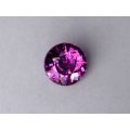  Natural Heated Purple Sapphire purple color round shape 3.32 carats with GIA Report