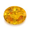 Natural Orangy Yellow Sapphire 3.32 carats 