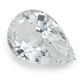 Natural Unheated White Sapphire 3.50 carats 