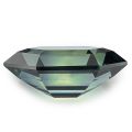 Natural Unheated Hexagonal Teal Blue-Green Sapphire 3.54 carats with GIA Report