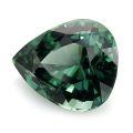 Natural Unheated Teal Bluish Green Sapphire 4.03 carats with GIA Report