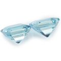 Natural Aquamarine Matching Pair 4.05 carats 