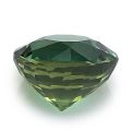 Natural Unheated Teal Bluish Green Sapphire round shape 4.11 carats with GIA Report