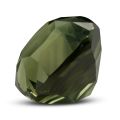 Natural Heated Teal Green Sapphire cushion shape 4.51 carats with GIA Report