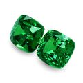 Natural Fine Gem Tsavorite Matching Pair 4.55 carats with GIA Report