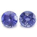 Natural Heated Blue Sapphire Matching Pair 4.82 carats with GIA Report