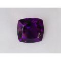 Natural Amethyst purple color cushion shape 55.78 carats