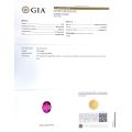 Natural Madagascar Pink Sapphire 5.34 carats set in 18K White Gold Ring with 0.94 carats Diamonds / GIA Report