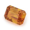 Natural Orange Sapphire 6.07 carats with GIA Report