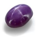 Natural Unheated Purple Star Sapphire 6.65 carats with GIA Report 