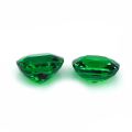 Natural Fine Gem Tsavorite Matching Pair 6.71 carats with GIA Report