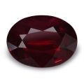 Natural Unheated Mozambique Ruby "Pigeon Blood" / Vivid Red 7.02 carats with GRS Report