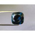 Natural Blue Spinel blue color cushion shape 8.72 carats with GIA Report