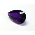 Natural Amethyst purple color pear shape 90.09 carats