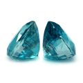 Natural Blue Zircon Matching Pair 9.47 carats