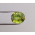 Natural Sphene oval shape 8.82 carats