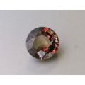 Natural Alexandrite with excellent color change round shape 1.58 carats