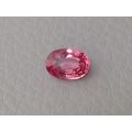 Natural Heated Padparadscha Sapphire orange-pink color oval shape 1.47 carats with GRS Report - sold