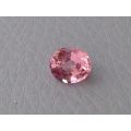 Natural Heated Padparadscha Sapphire orange-pink color oval shape 1.41 carats with GRS Report