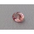 Natural Heated Padparadscha Sapphire pinkish-orange color oval shape 2.07 carats with GRS Report - sold