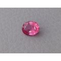 Natural Heated Padparadscha Sapphire orangy-pink color oval shape 1.12 carats with GRS Report - sold